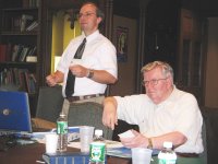 John and Wes present to the SPCK/USA board